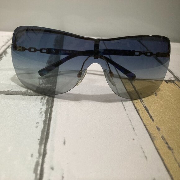 Michael Kors Blue and Gold Sunglasses - Picture 7 of 10